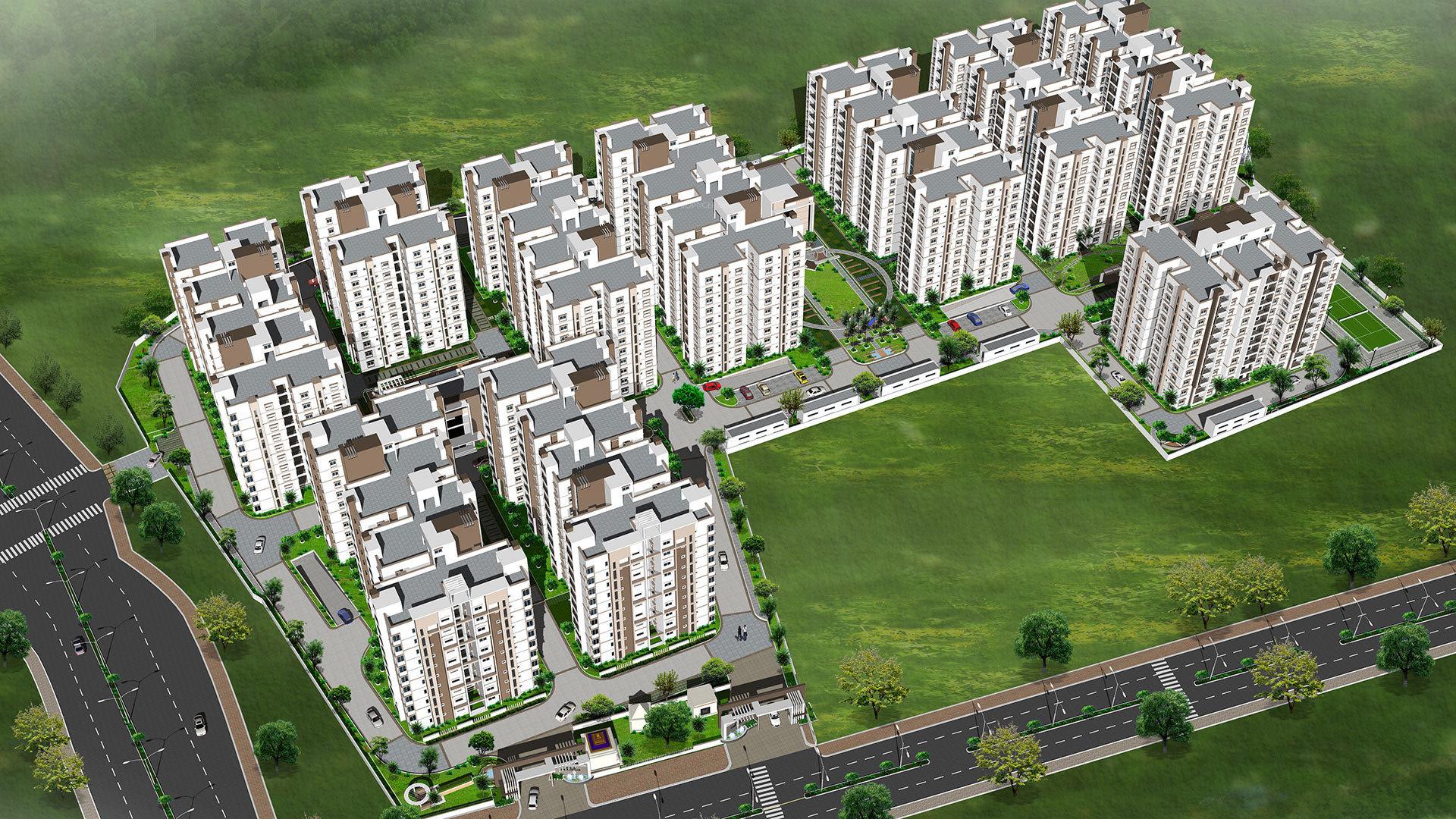 cyber-commune Images for Elevation of Aparna Constructions Cyber Commune