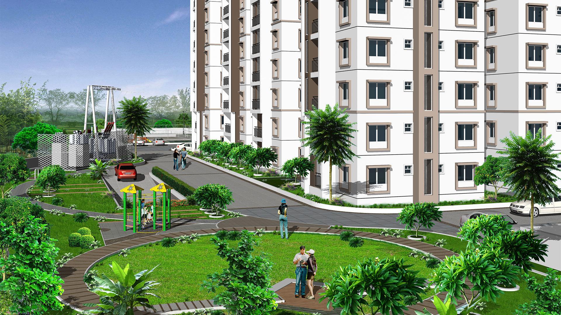 cyber-commune Images for Elevation of Aparna Constructions Cyber Commune