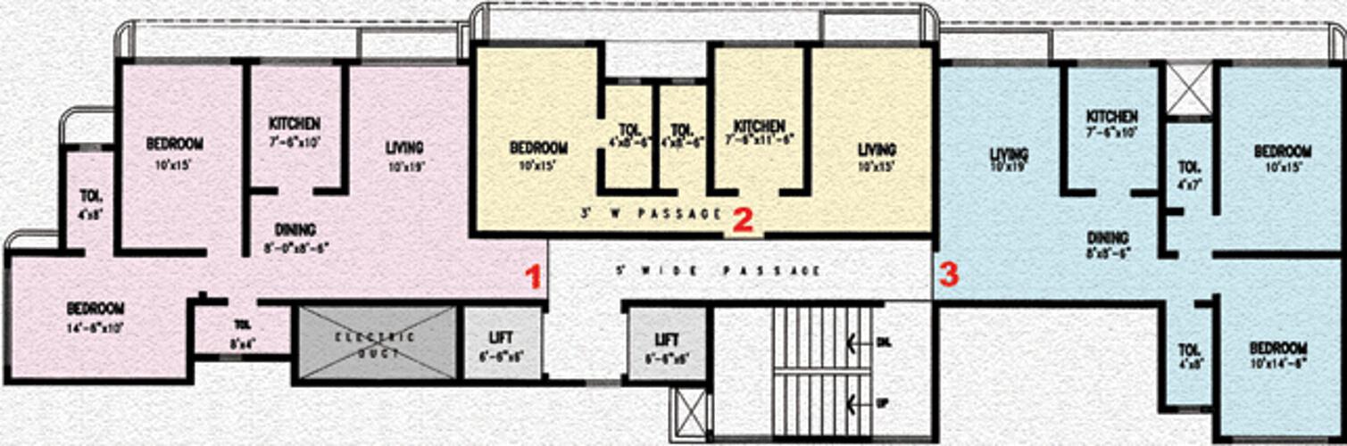 Images for Cluster Plan of Rizvi Victory House