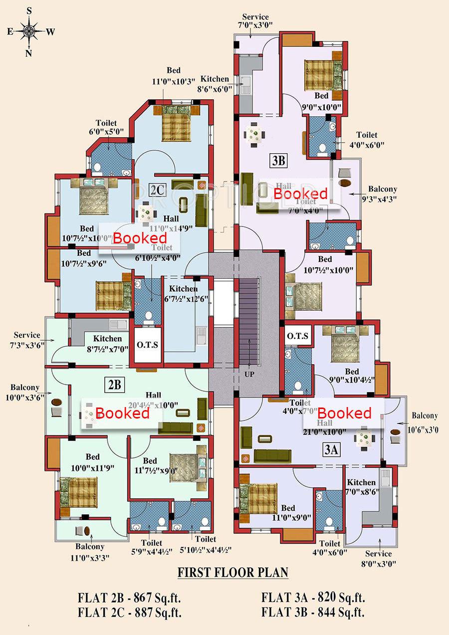 Images for Cluster Plan of Optima Homes Ace