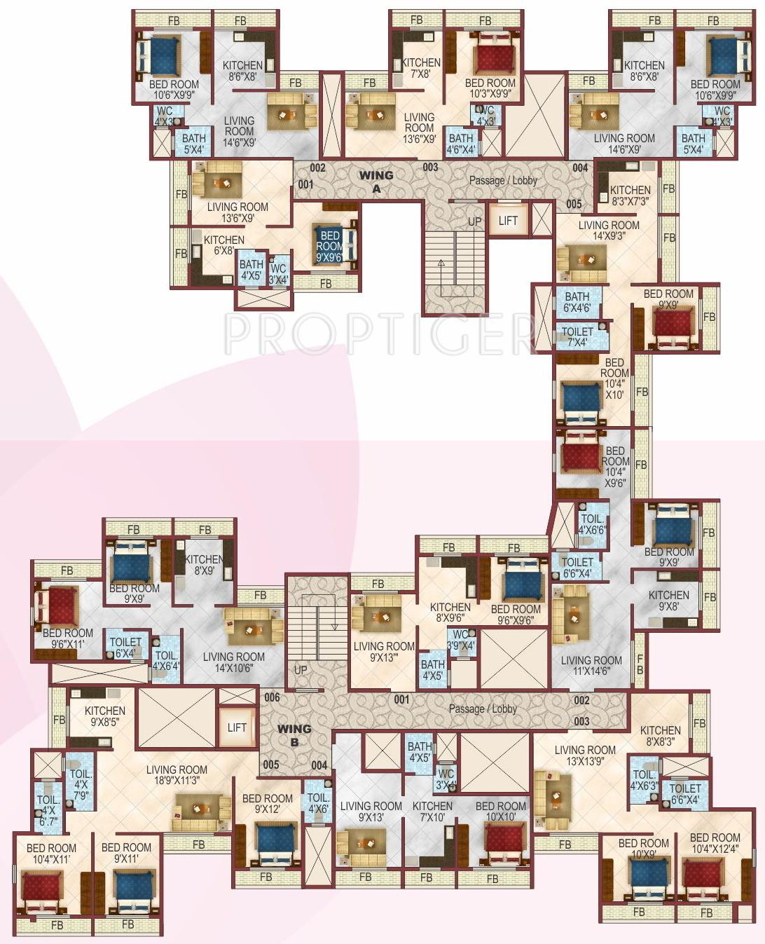 Images for Cluster Plan of Guru Lotus