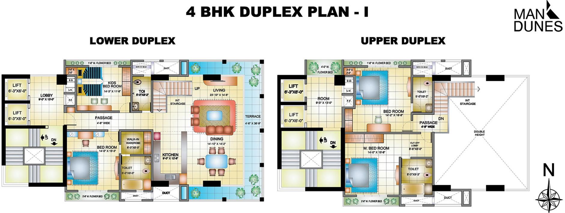 Images for Cluster Plan of Man Realty Man Dunes