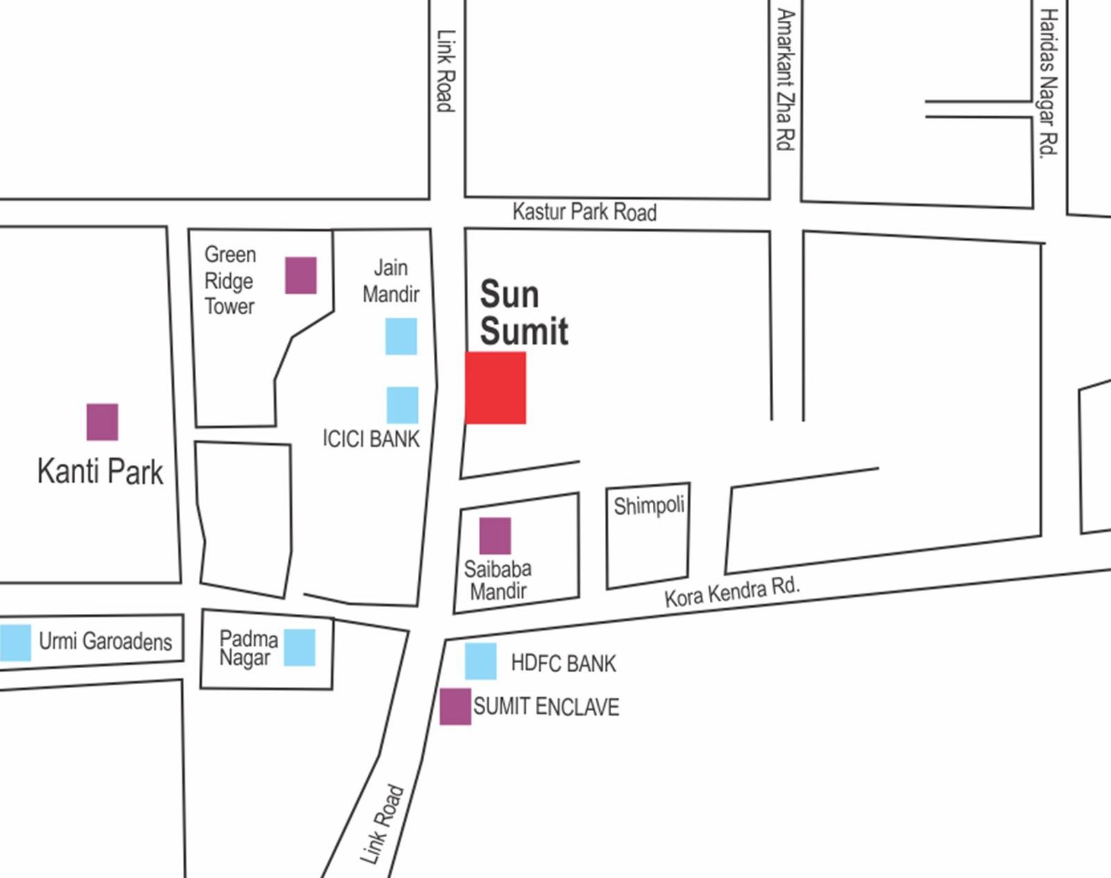 Images for Location Plan of Sumit Sun Sumit