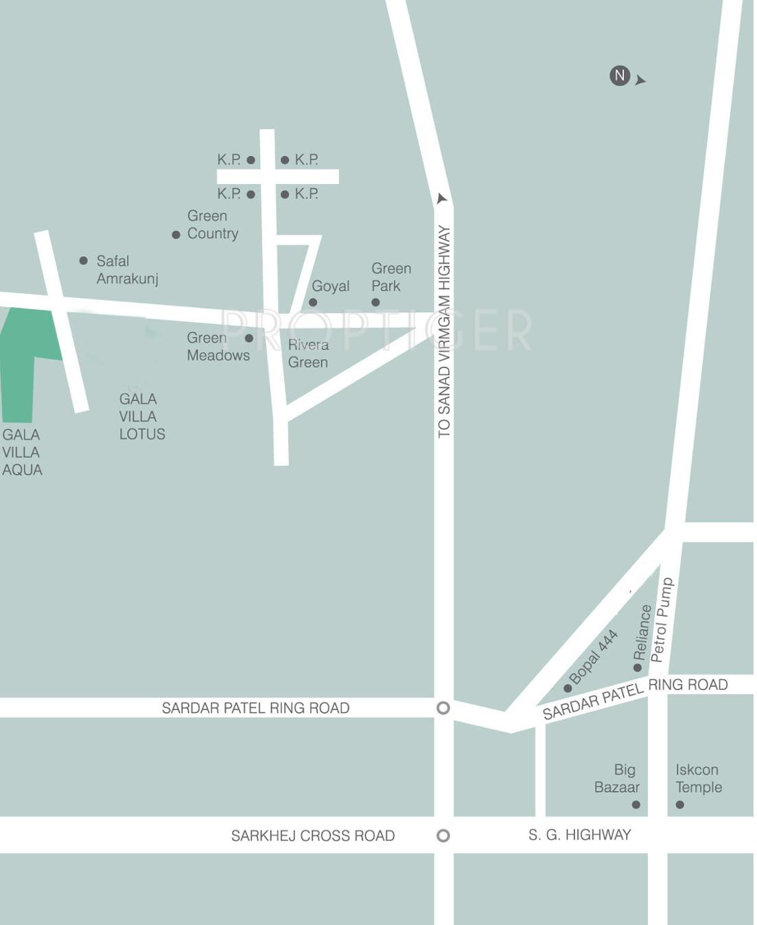 Images for Location Plan of Gala Infrastructure Villa Lotus