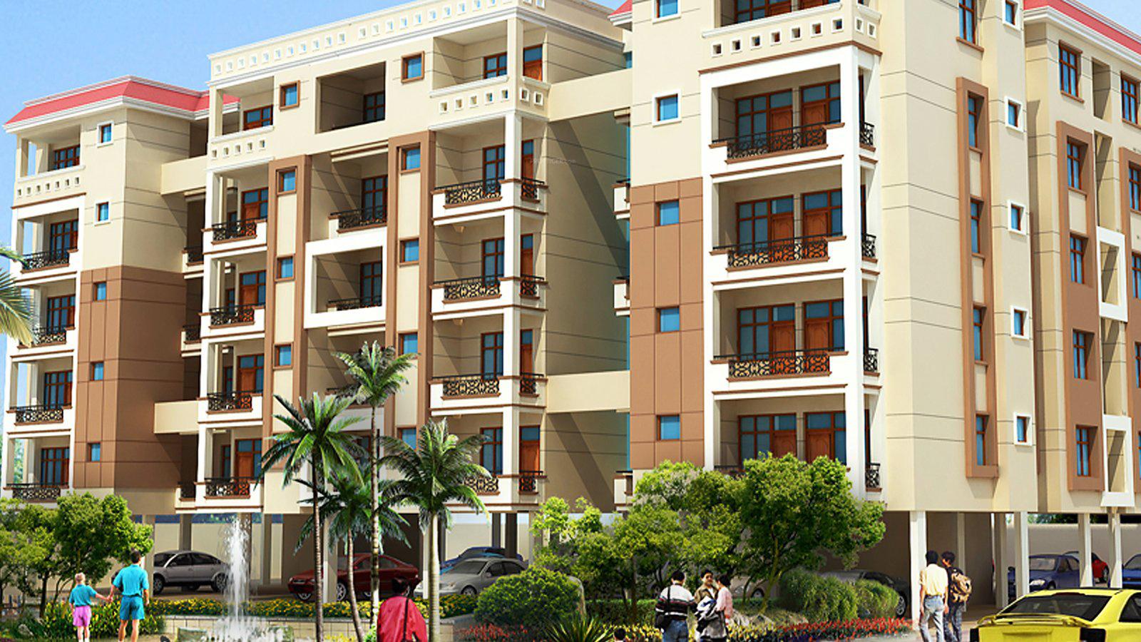 ram-apartments Images for Elevation of Shri Infratech Shri Ram Apartments