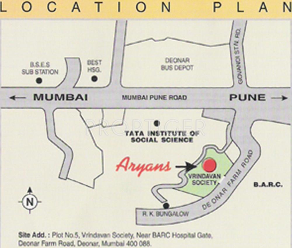 aryans Images for Location Plan of Bholenath Developers Aryans