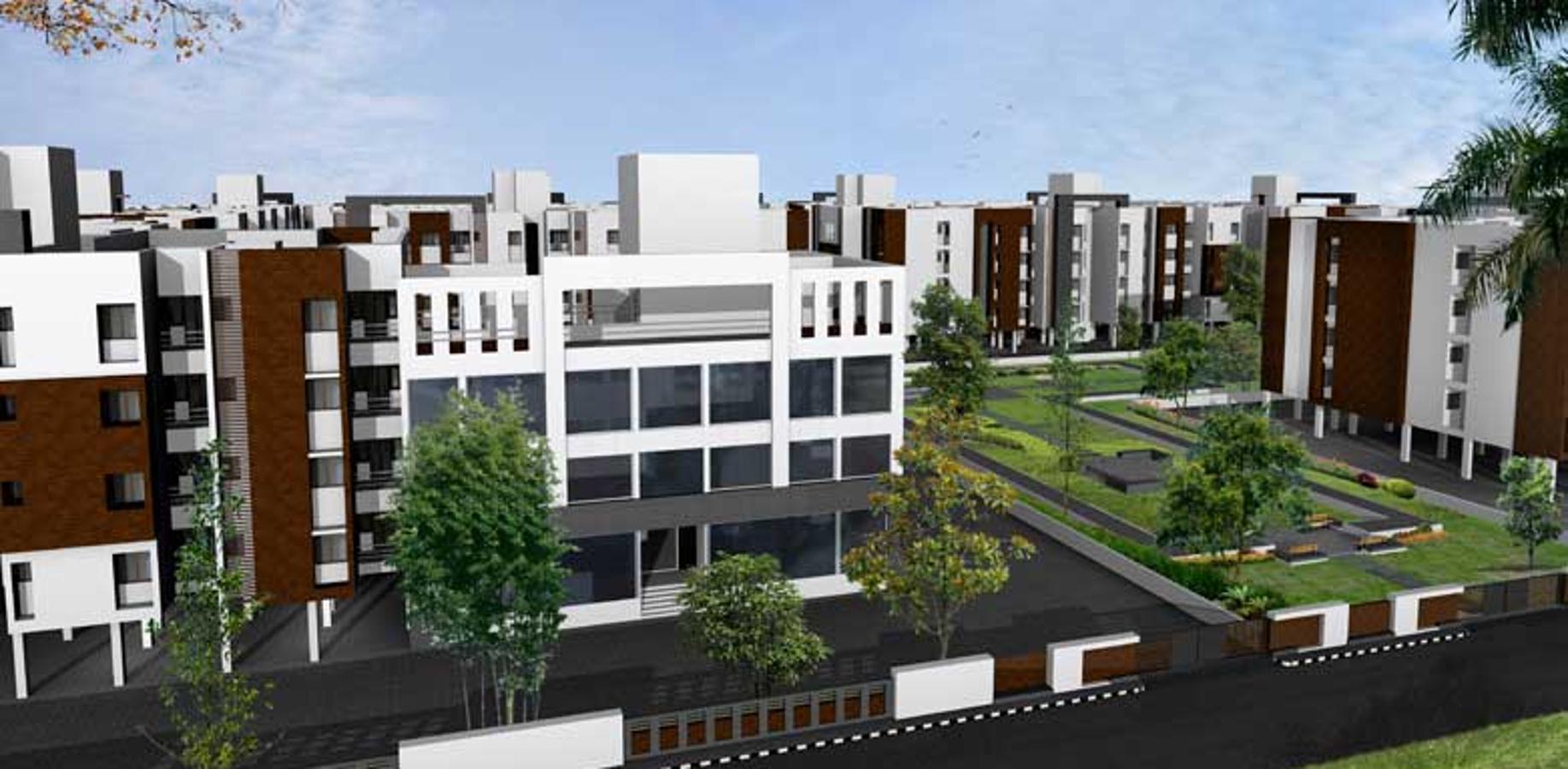 shantiniketan Images for Elevation of Adinath Shantiniketan