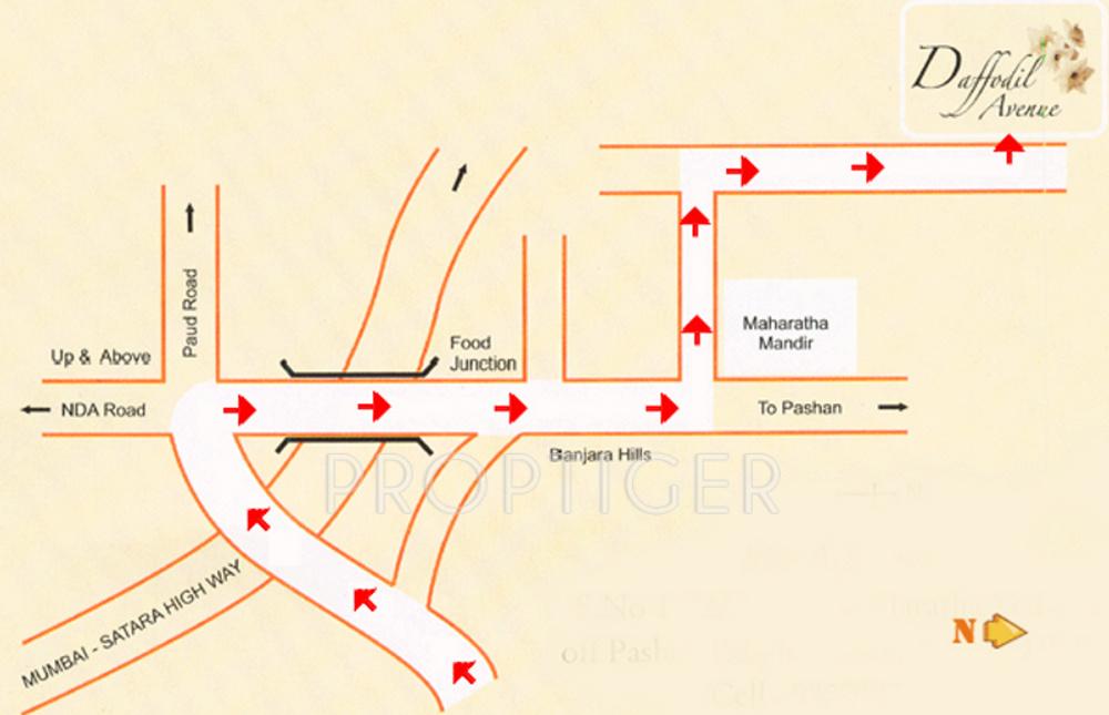 mutha-group daffodil-avenue Location Plan