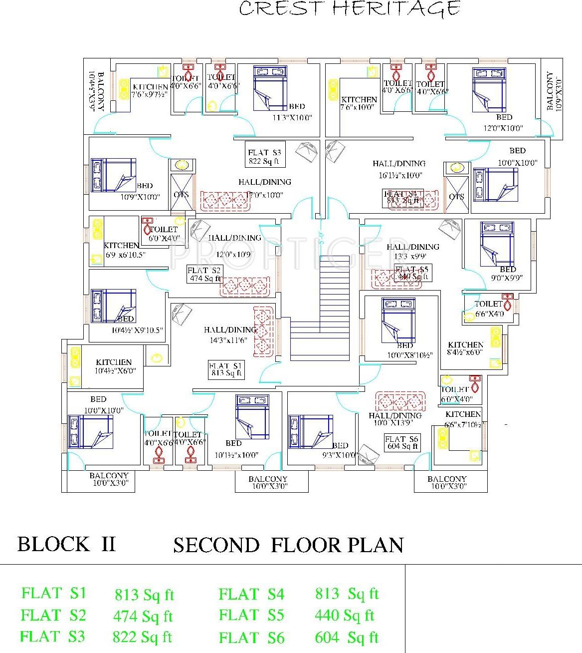 Images for Cluster Plan of Crest Heritage 2