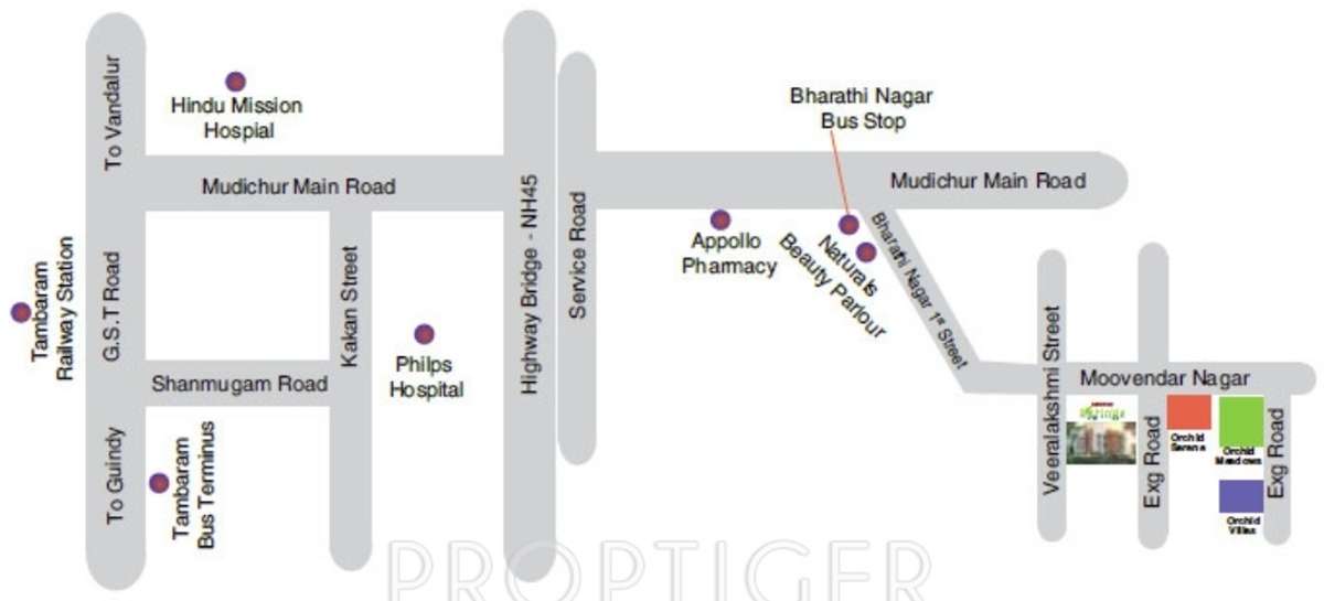 springs Images for Location Plan of Orchid Springs