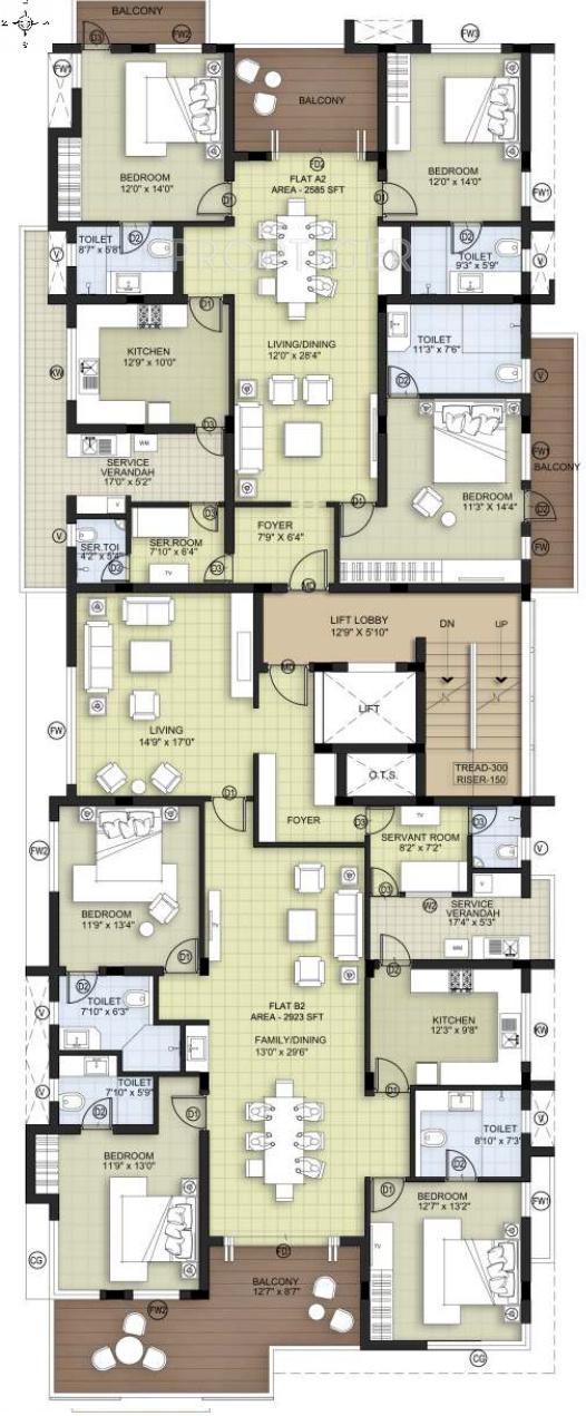 Images for Cluster Plan of KG Ananda the One