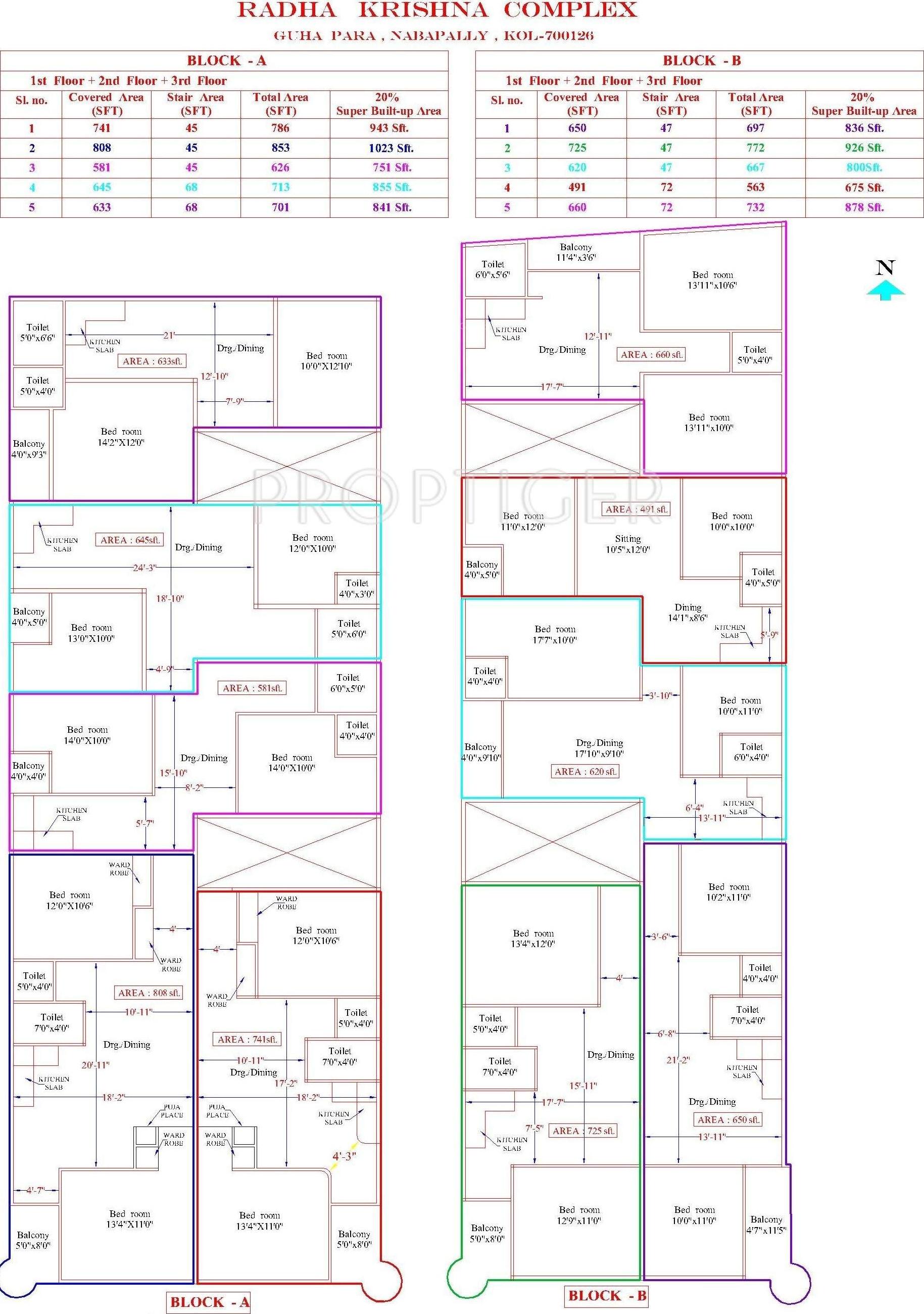 Images for Cluster Plan of Apex Radha Krishna Complex