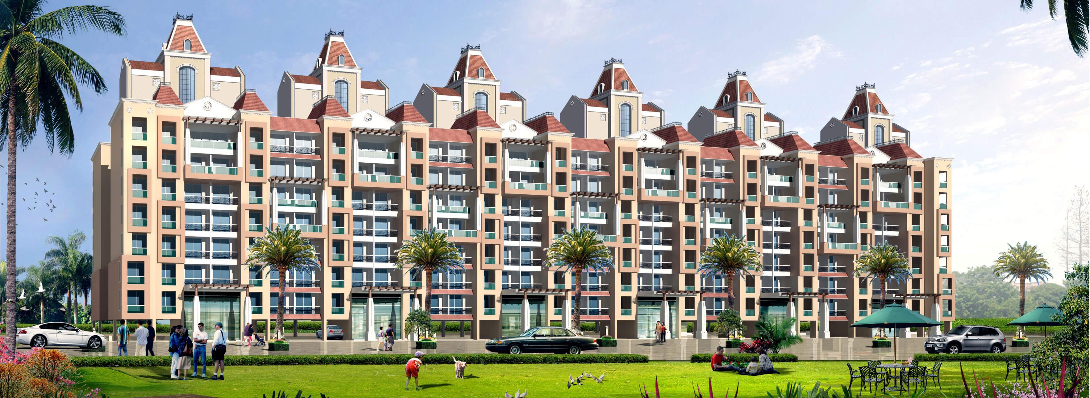 ocean-park-residency Images for Elevation of Mohan Ocean Park Residency