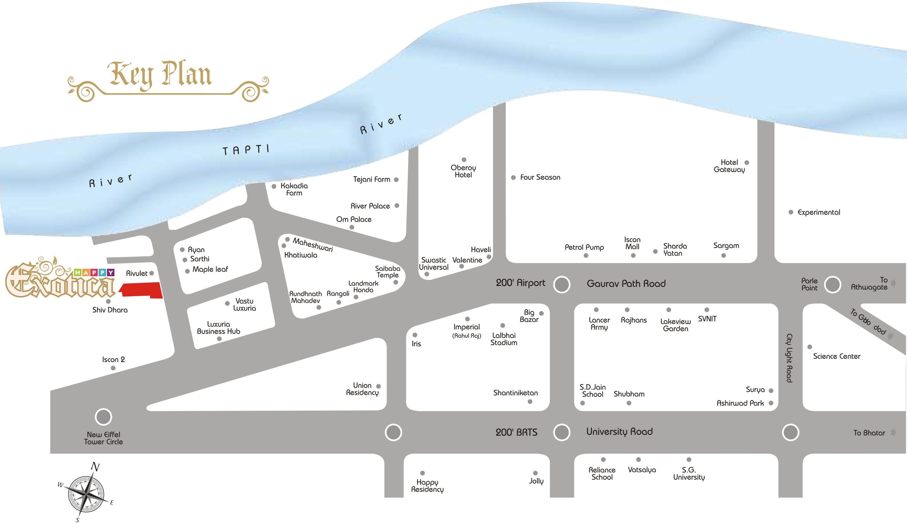 Images for Location Plan of Happy Home Exotica