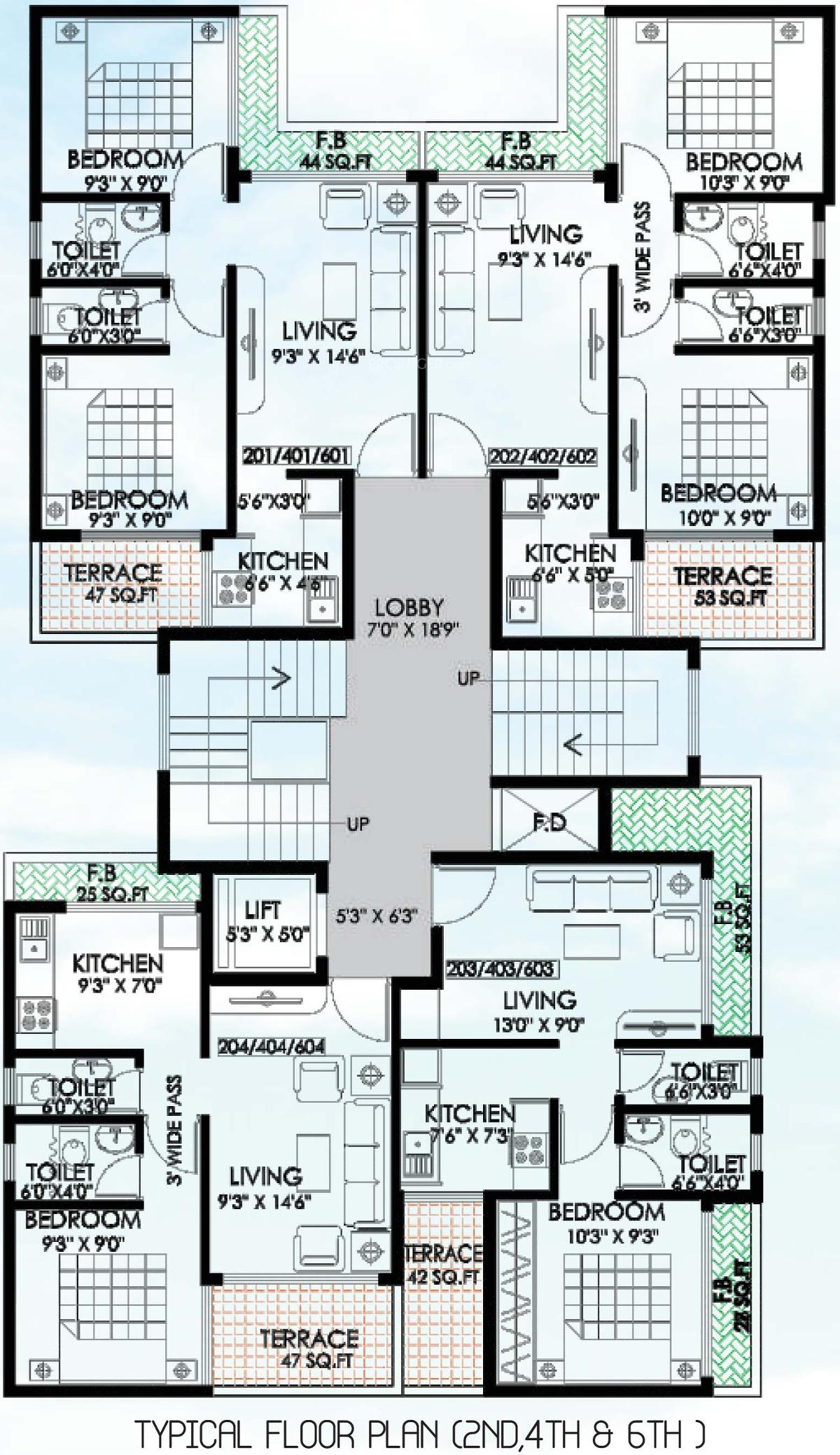 Images for Cluster Plan of Shree Home Harishchandra Tower