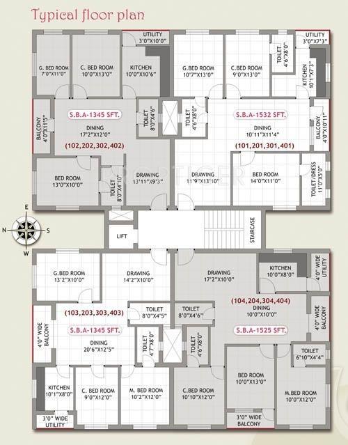 Images for Cluster Plan of Essen Shraddha Residency