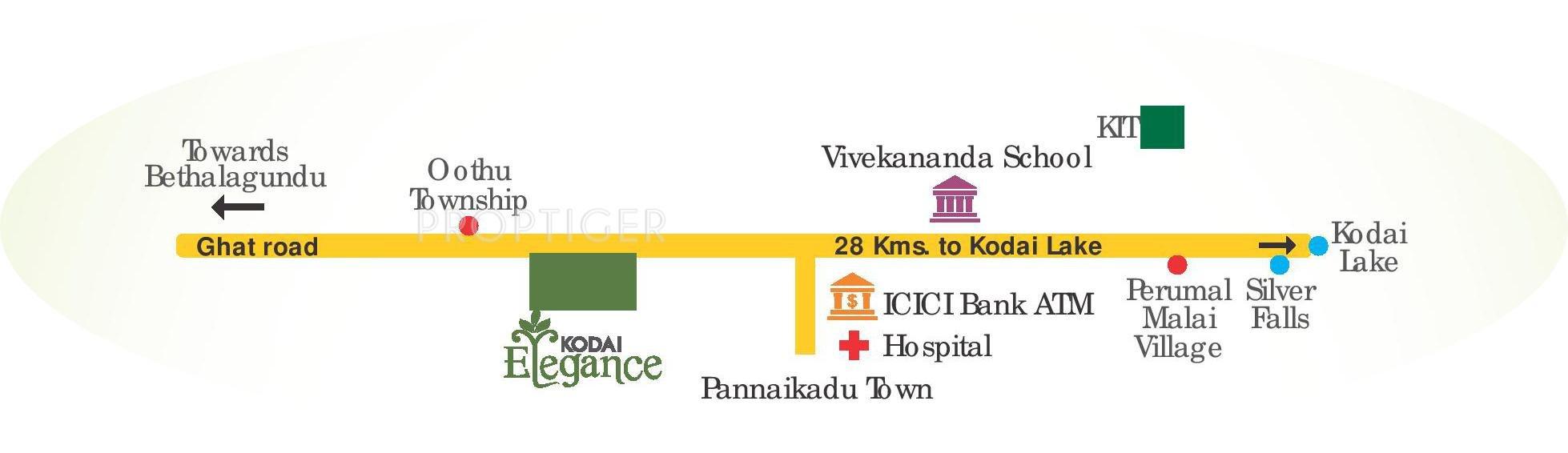 Images for Location Plan of Pearl Kodai Elegance Plots