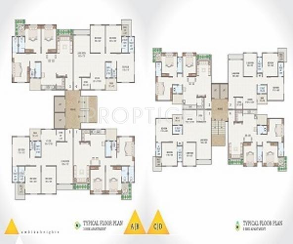 Images for Cluster Plan of Milestone Ambika Heights