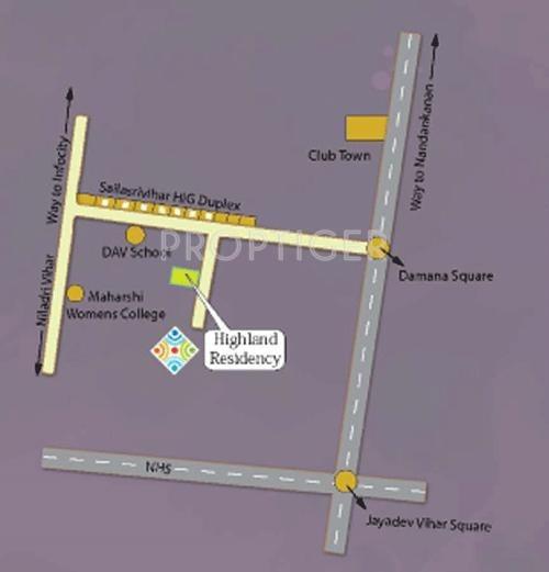 Images for Location Plan of Z estates Highland Residency