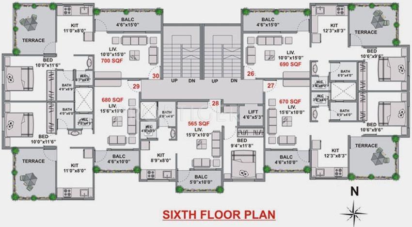 Images for Cluster Plan of Navkarr Shri Navkar Heights