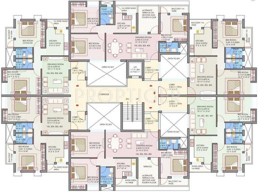 Images for Cluster Plan of Maharshee Mrunal Apartments 2