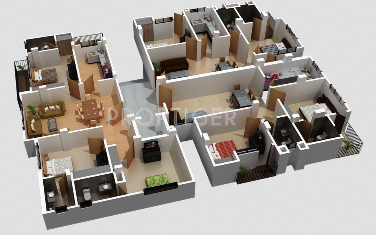 Images for Cluster Plan of MD Dream House