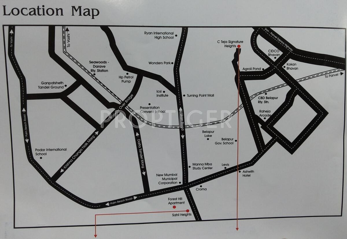 Images for Location Plan of C Teja Sahil Heights