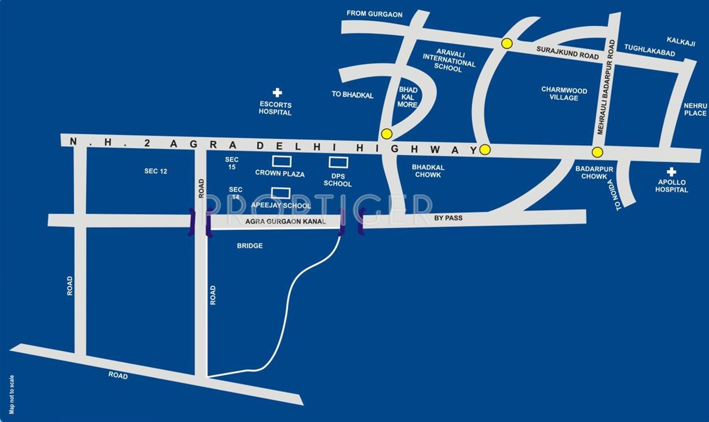 Images for Location Plan of Dhingra Blue Solitaire