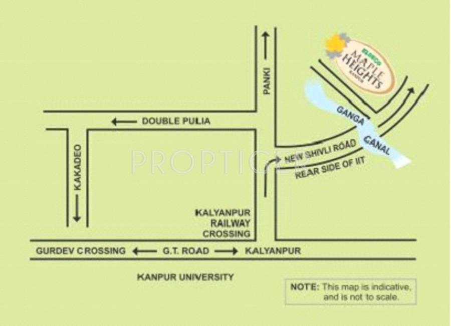 maple-heights Images for Location Plan of Eldeco Maple Heights
