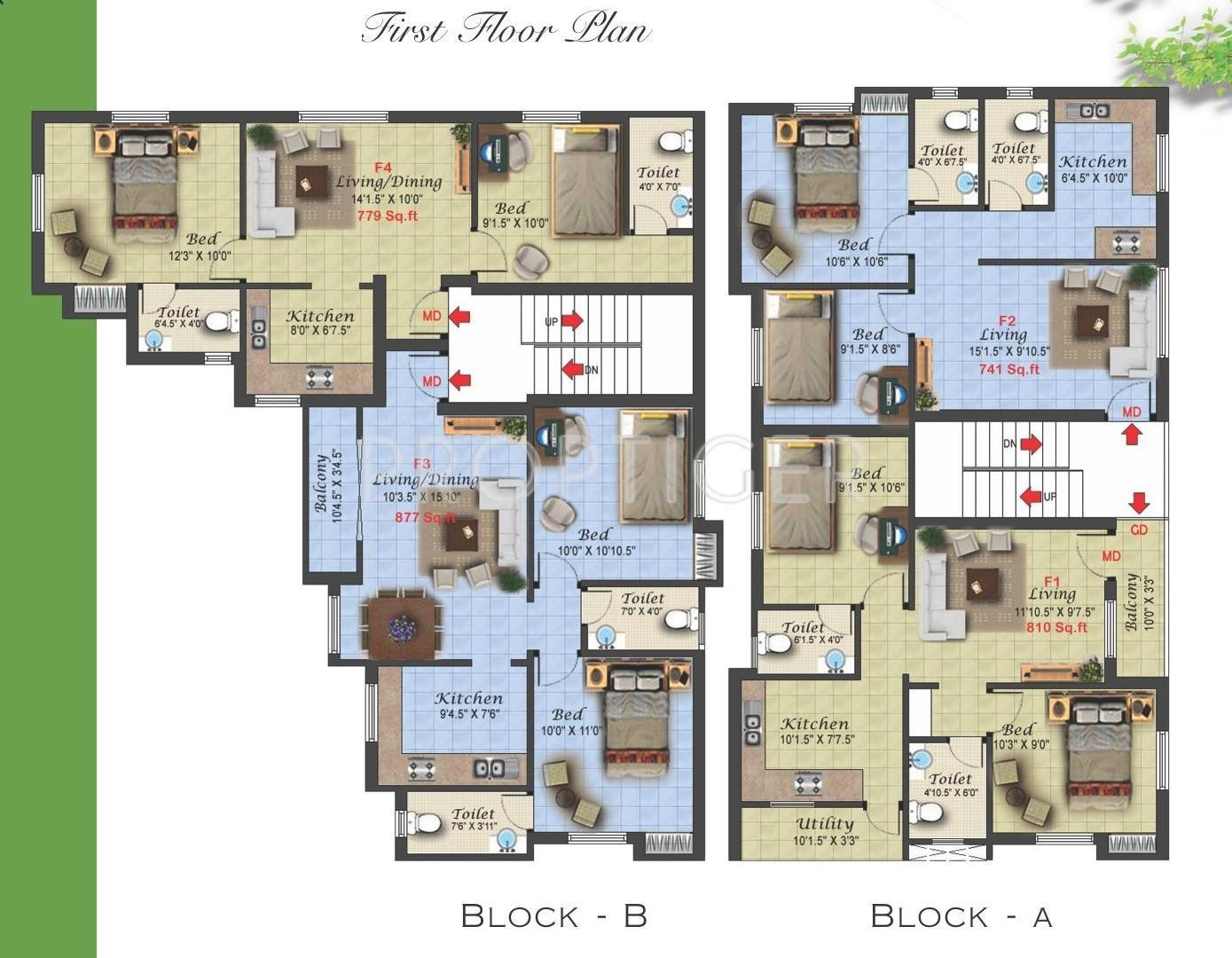 Images for Cluster Plan of Vesta Builders Aashirvadh