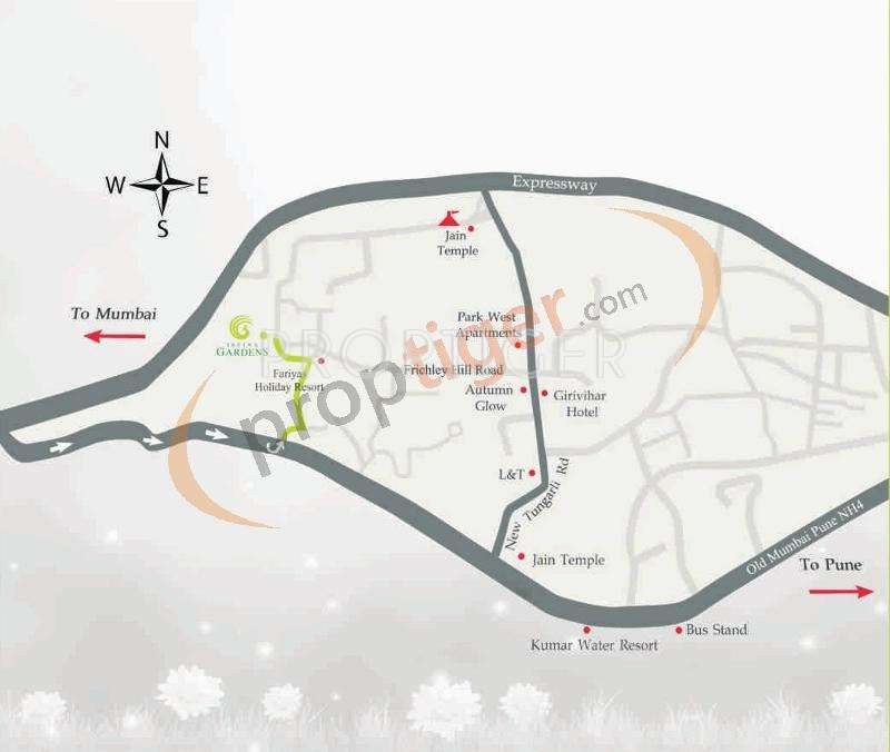 Images for Location Plan of Ashapura Infina Gardens Apartments