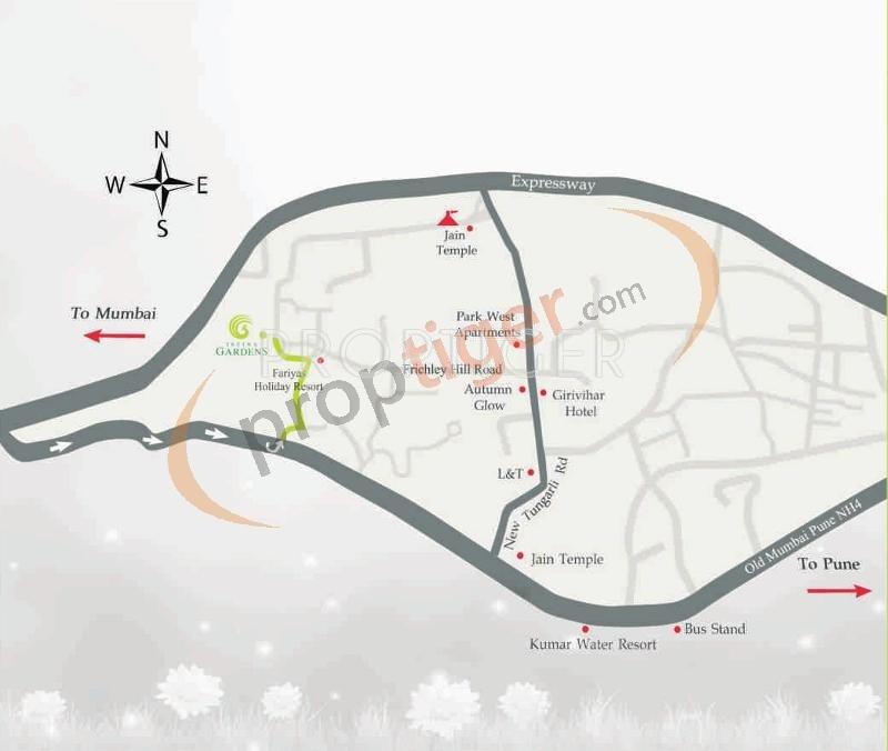 Images for Location Plan of Ashapura Infina Gardens Apartments