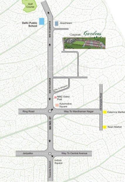 Images for Location Plan of Gangwani Constructions Pvt Ltd Orchid Apartment