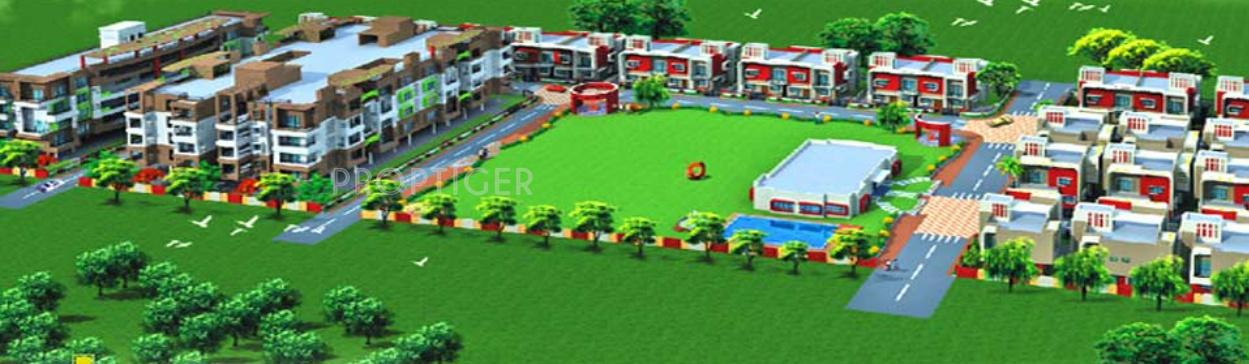 Images for Elevation of Gangwani Lavender Twin Bungalow