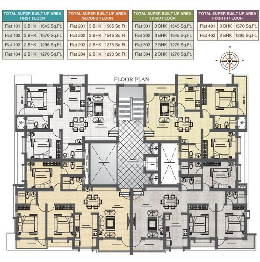 Images for Cluster Plan of Shakthi Durga Builders And Developers Shakthi Residency