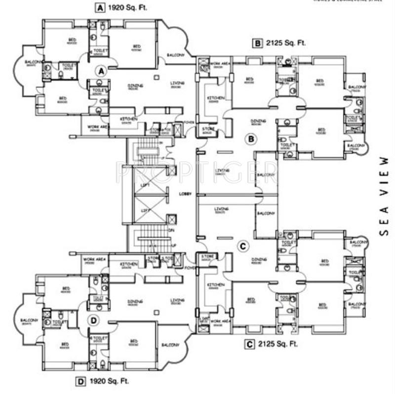 Images for Cluster Plan of Pioneer Swapnil Enclave