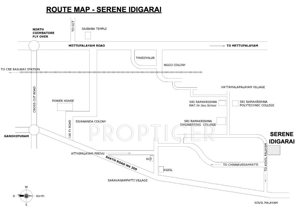 Images for Location Plan of Covai Serene