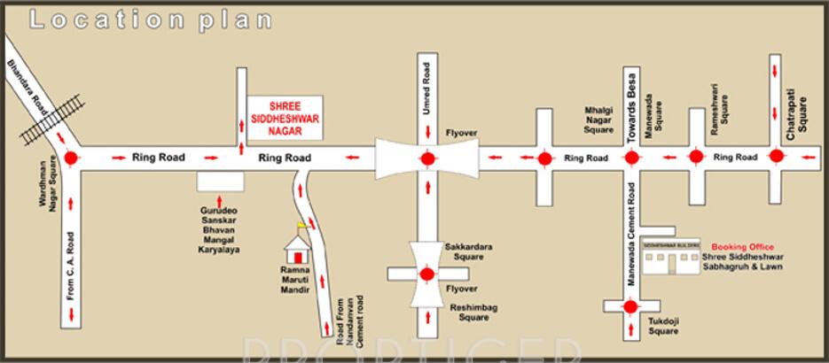 Images for Location Plan of Shree Siddheshwar Ganesh Apartment