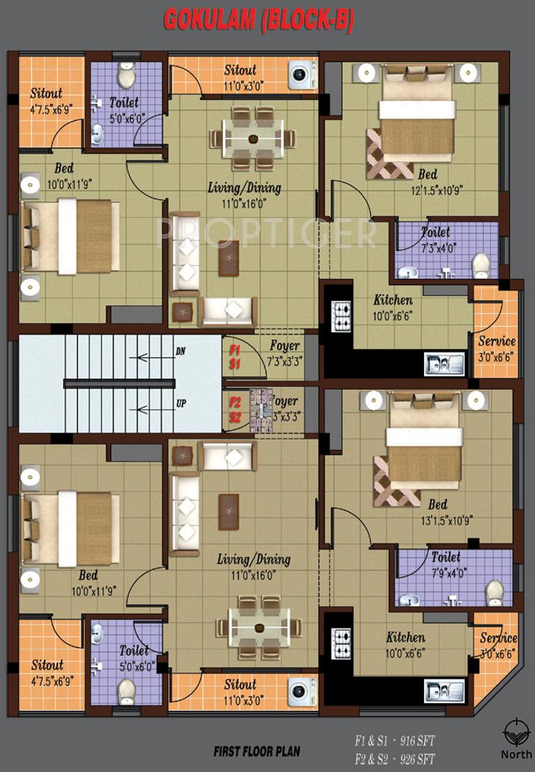 Images for Cluster Plan of Abhishek Gokulam