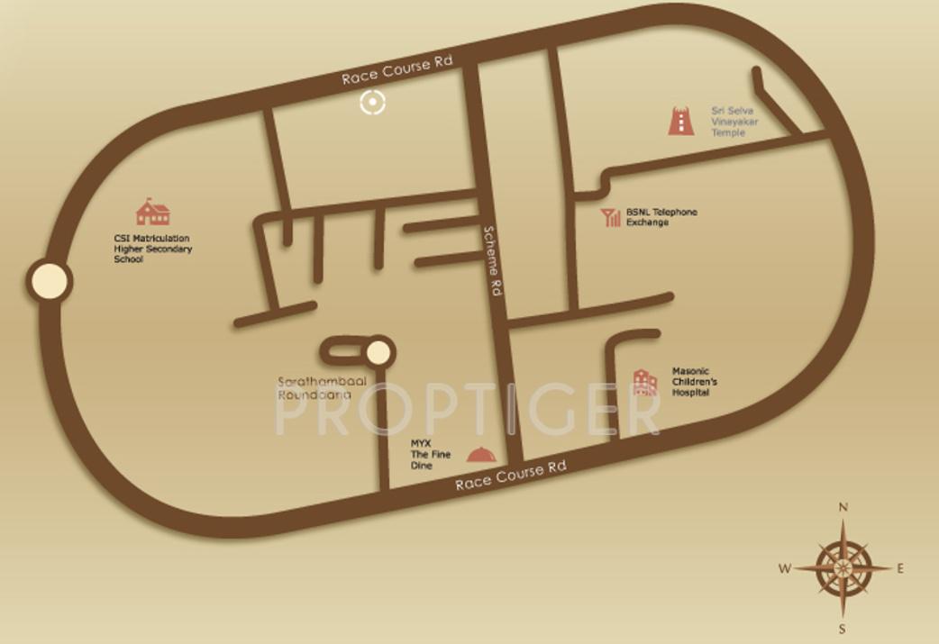 Images for Location Plan of Pricol Aurelian Sky