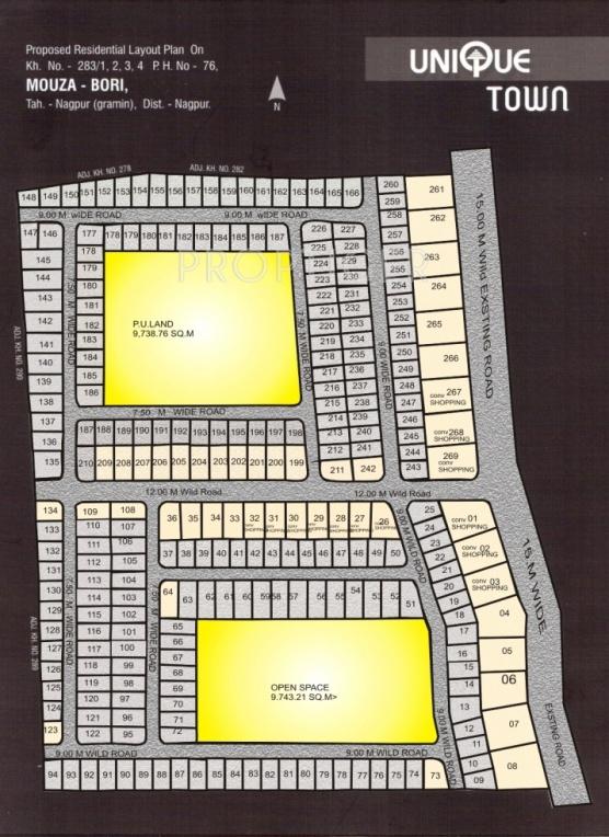 Images for Layout Plan of Unique Unique Town