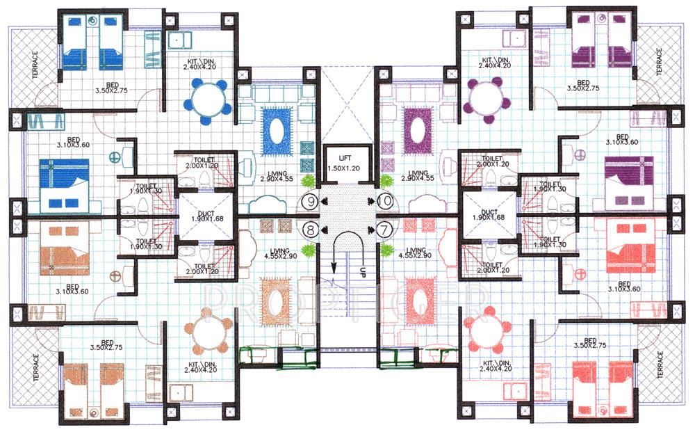 Images for Cluster Plan of Thakkers Sant B