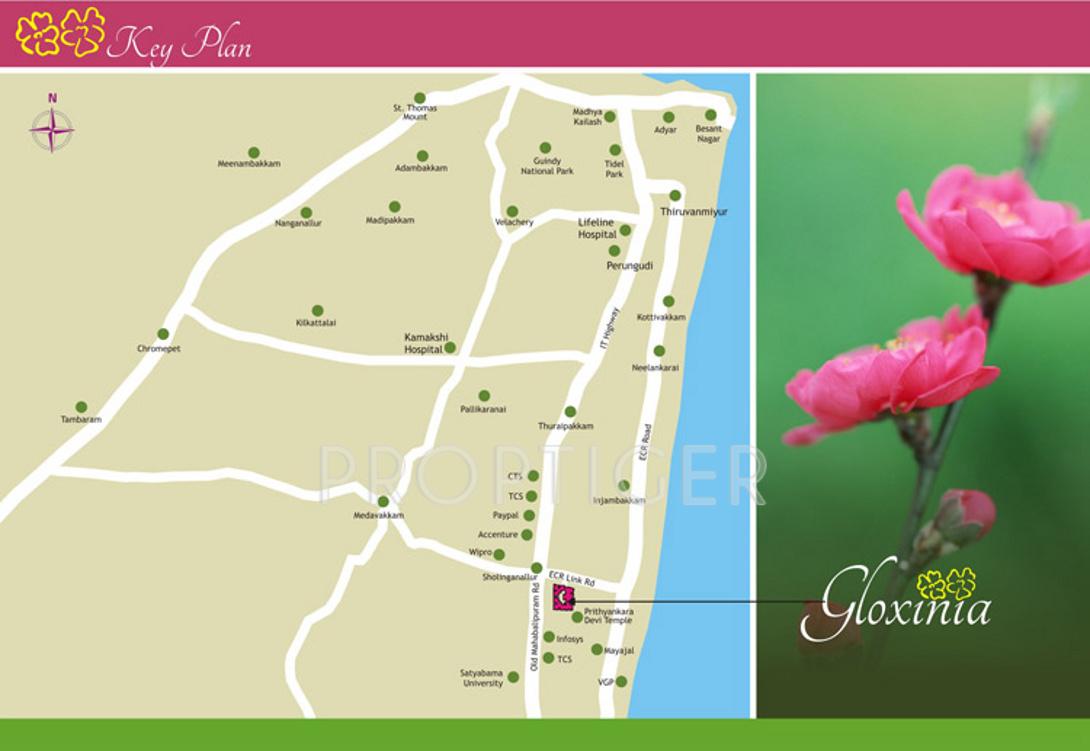 gloxinia Images for Location Plan of Khurinji Gloxinia