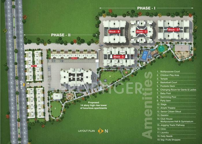 Images for Layout Plan of Rachana Sayantara Ph 2 Villa