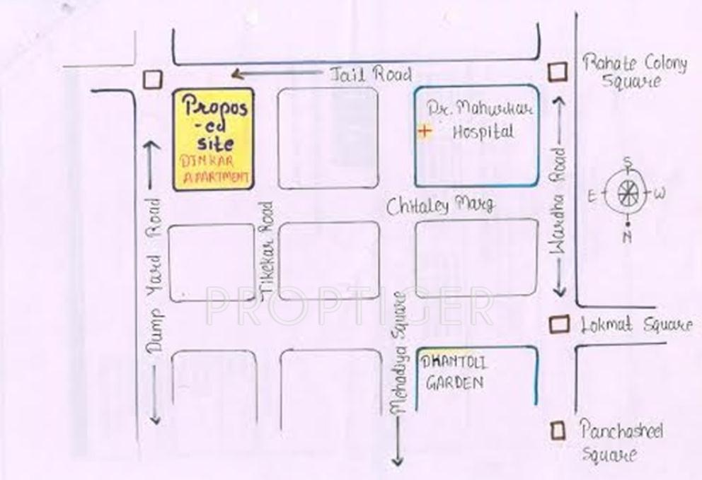 Images for Location Plan of Aditya Dinkar Apartment