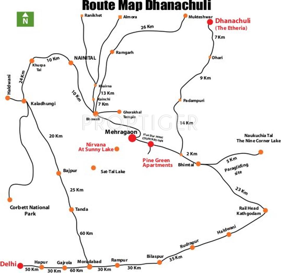 shikhar-properties-and-constructions-pvt-ltd the-etheria Location Plan