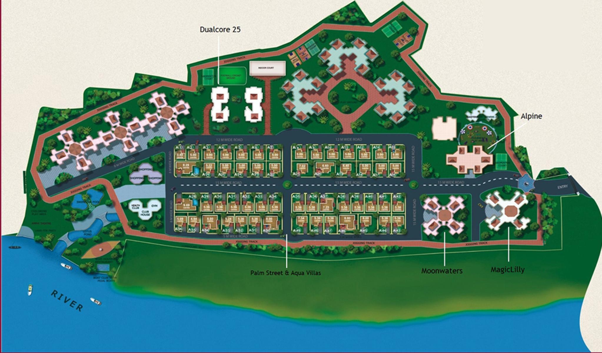 dual-core-25 Site Plan