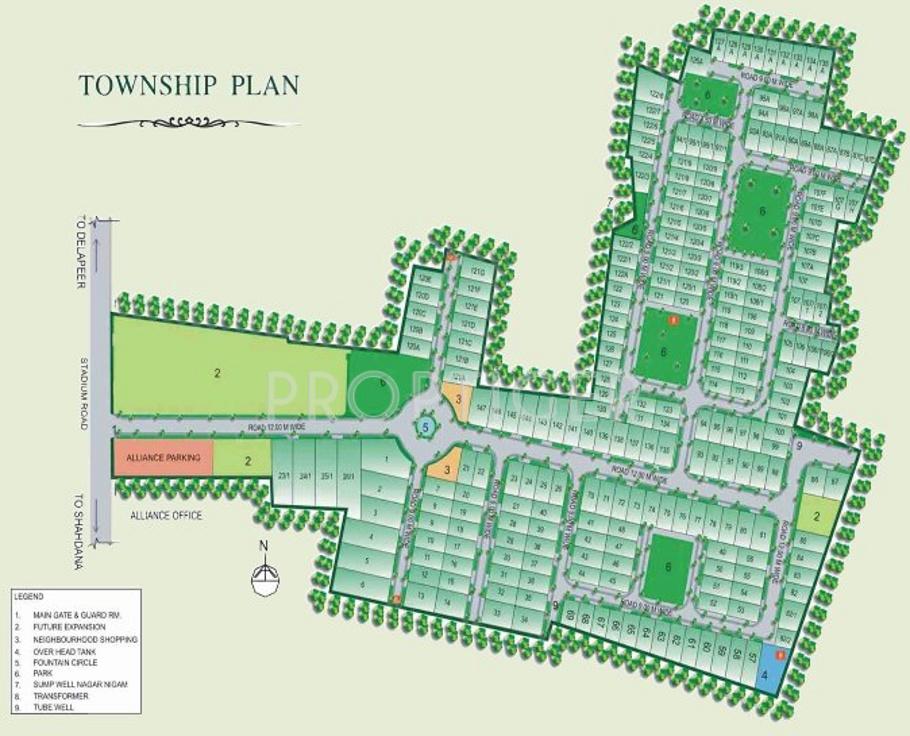 Images for Site Plan of Alliance Builders and Contractors Ltd Alliance Residency