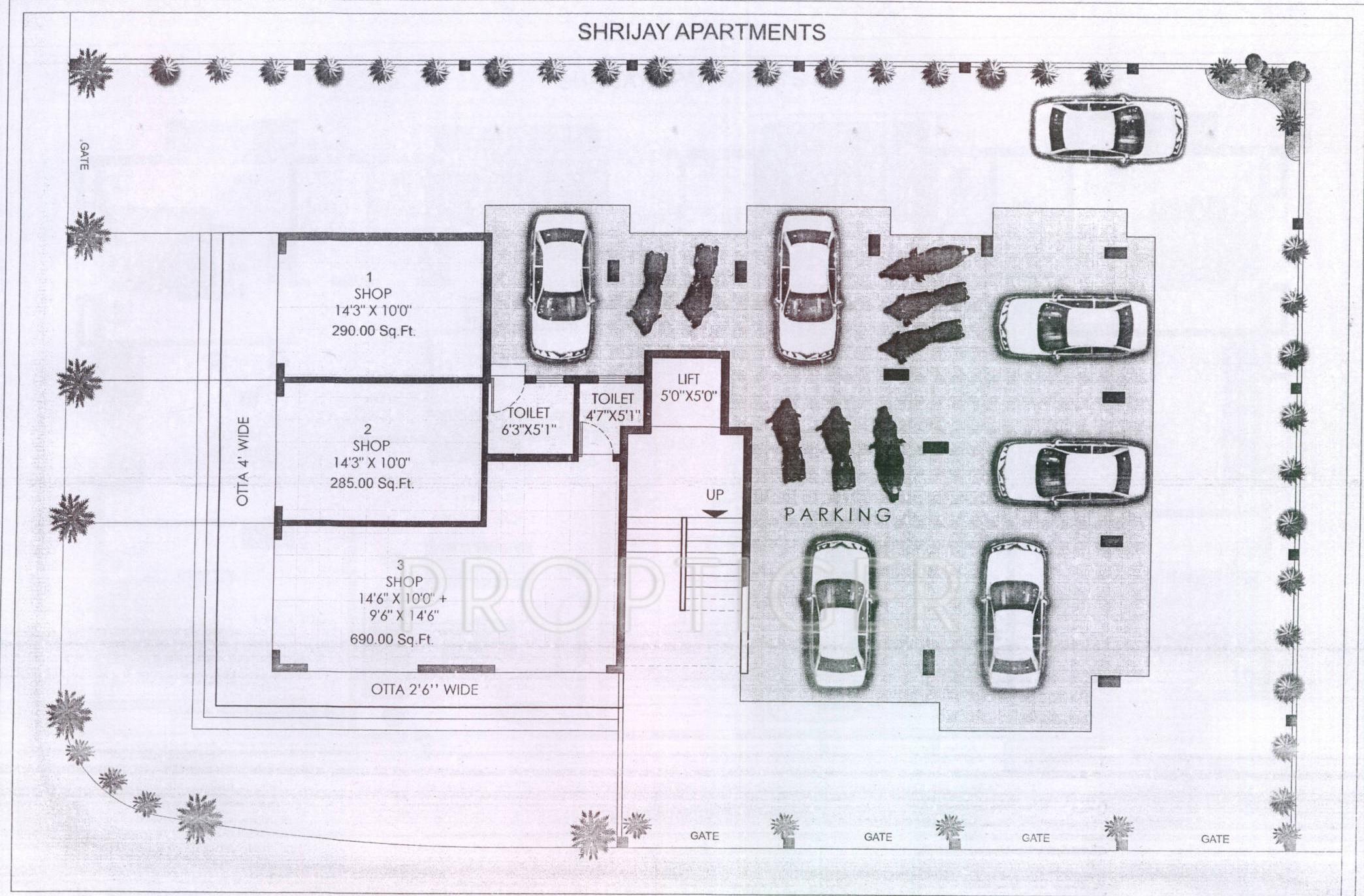 Images for Site Plan of Vinayaka Shrijay Apartment