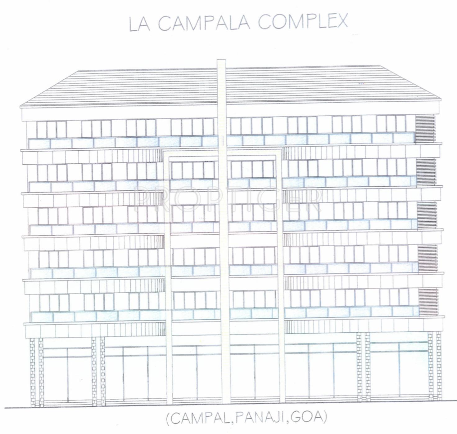 kamat-construction-pvt-ltd la-campala-complex Elevation